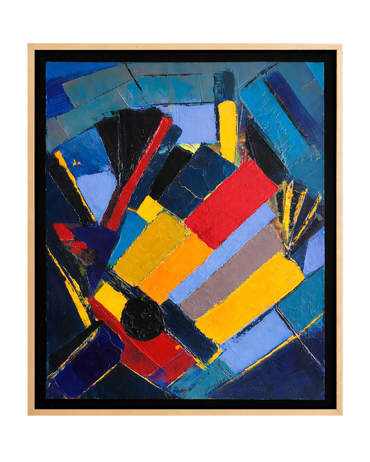 DAMIENNE — UNTITLED ABSTRACT COMPOSITION